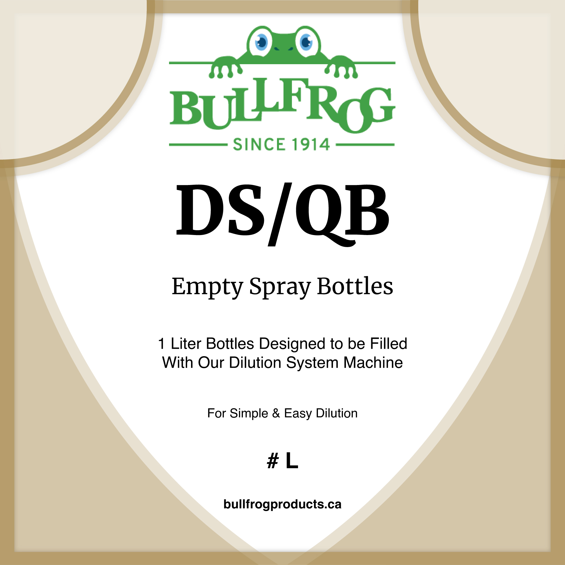 DS/QB 101-109 bottle collection