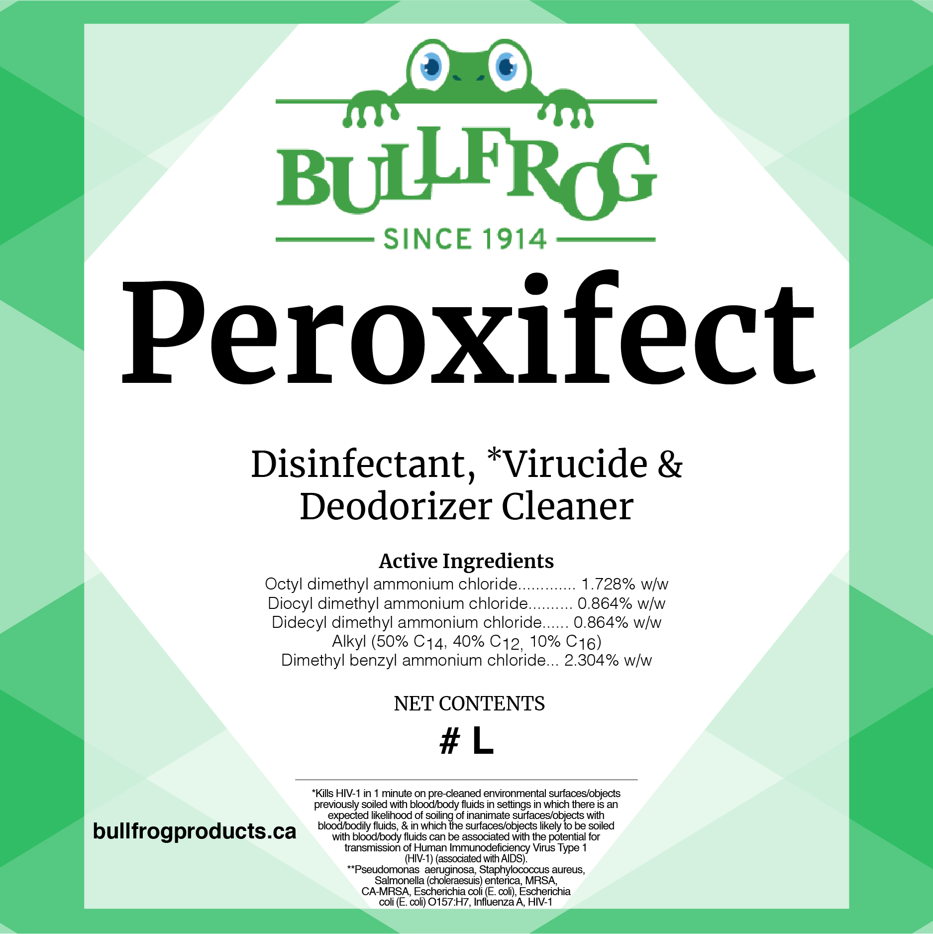 Peroxifect front label image