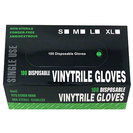 Single Box of Vinytrile (Vinyl) Gloves